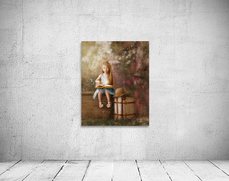 Young Wizard Off to School Wall Preview