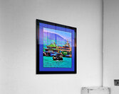 JUNK BOAT AT ABORDEEN HARBOUR   Acrylic Print