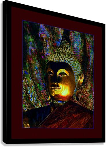 BUDDAH WITH COBRAS  Canvas Print