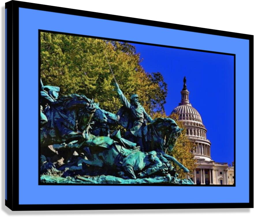 U.S. CAPITOL WASHINGTON  D.C.  Canvas Print