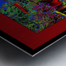 MOSAIC DRAGON AT THE TIN HAU TEMPLE AT REPULSE BAY Metal print