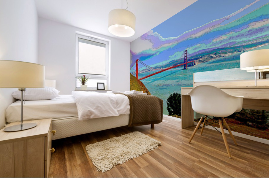 GOLDEN GATE BRIDGE  Mural print