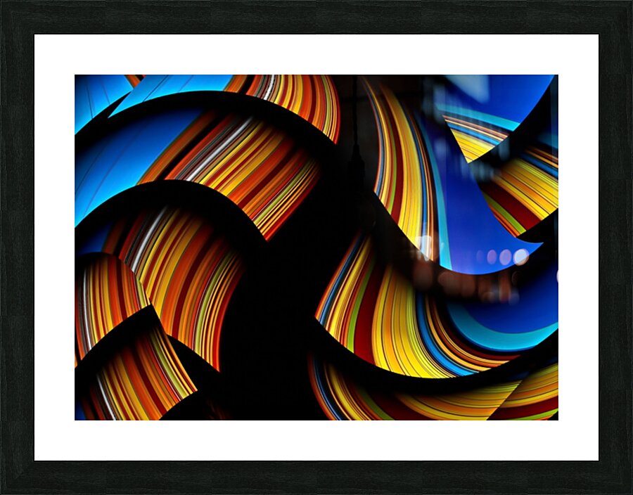 LIGHTSTORMS COLLECTION - 002  Picture Frame print