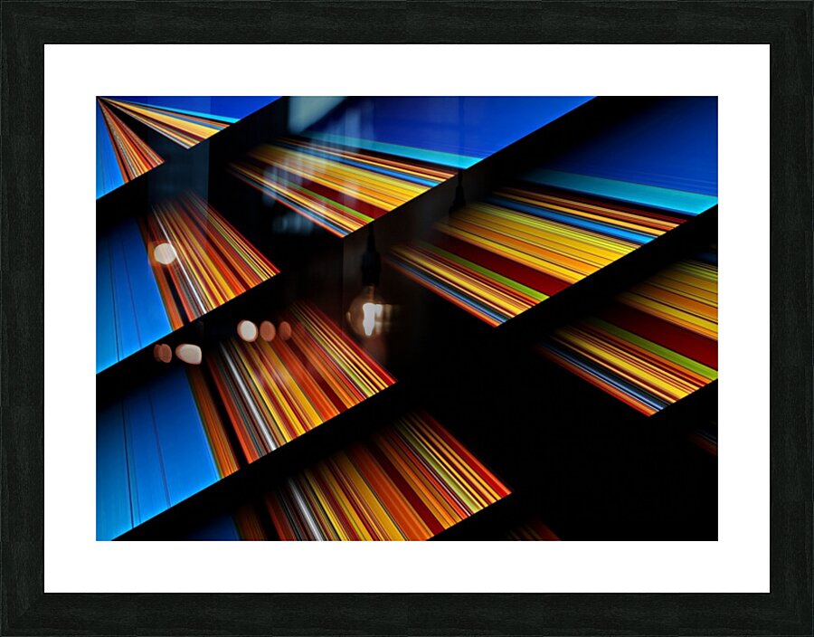 LIGHTSTORMS COLLECTION - 001 Picture Frame print