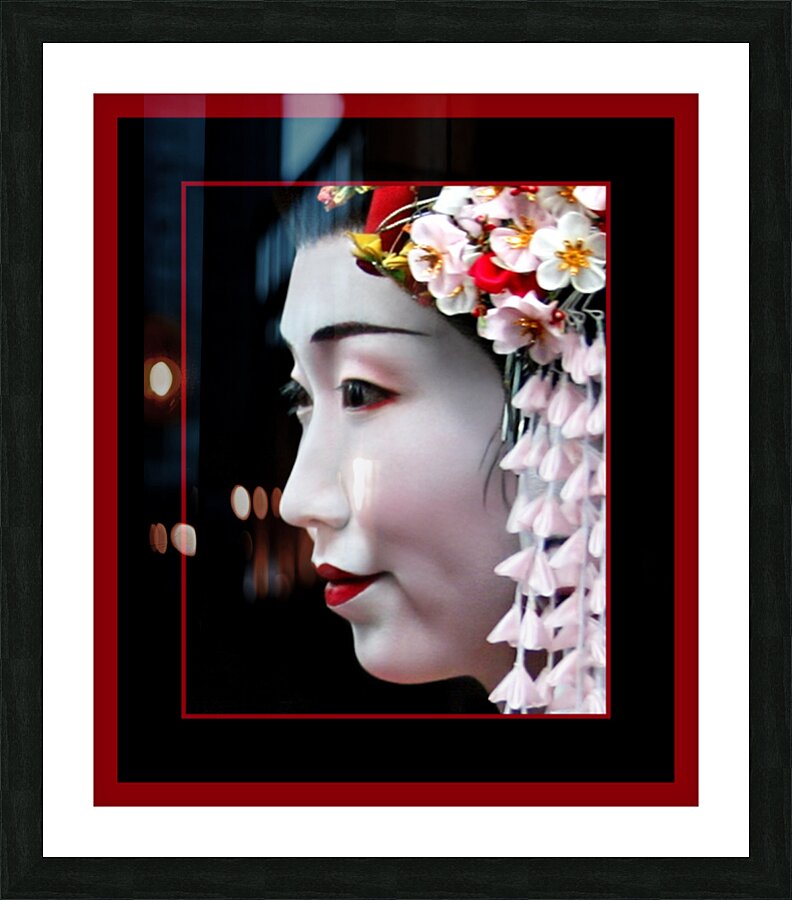 GEISHA  Picture Frame print