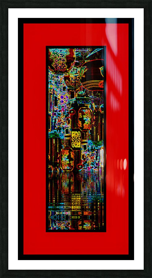 ASIAN THEME 121B1B Picture Frame print