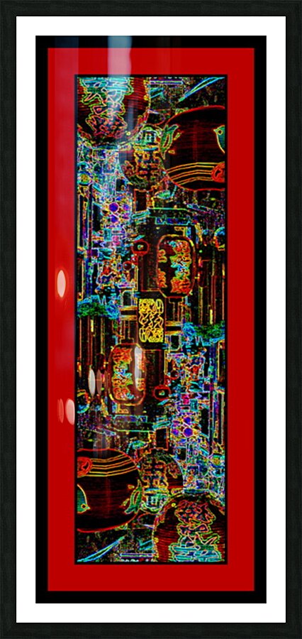 29 ASIAN REFLECTIONS Picture Frame print