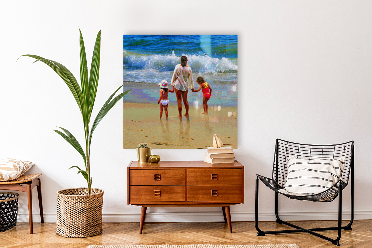 AT THE BEACH Reproduction