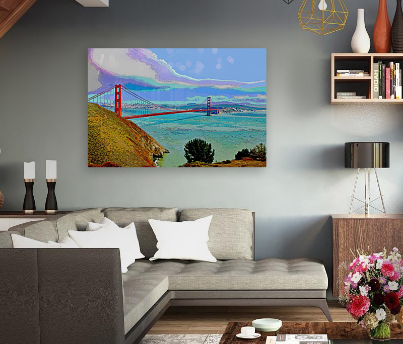 GOLDEN GATE BRIDGE  Reproduction