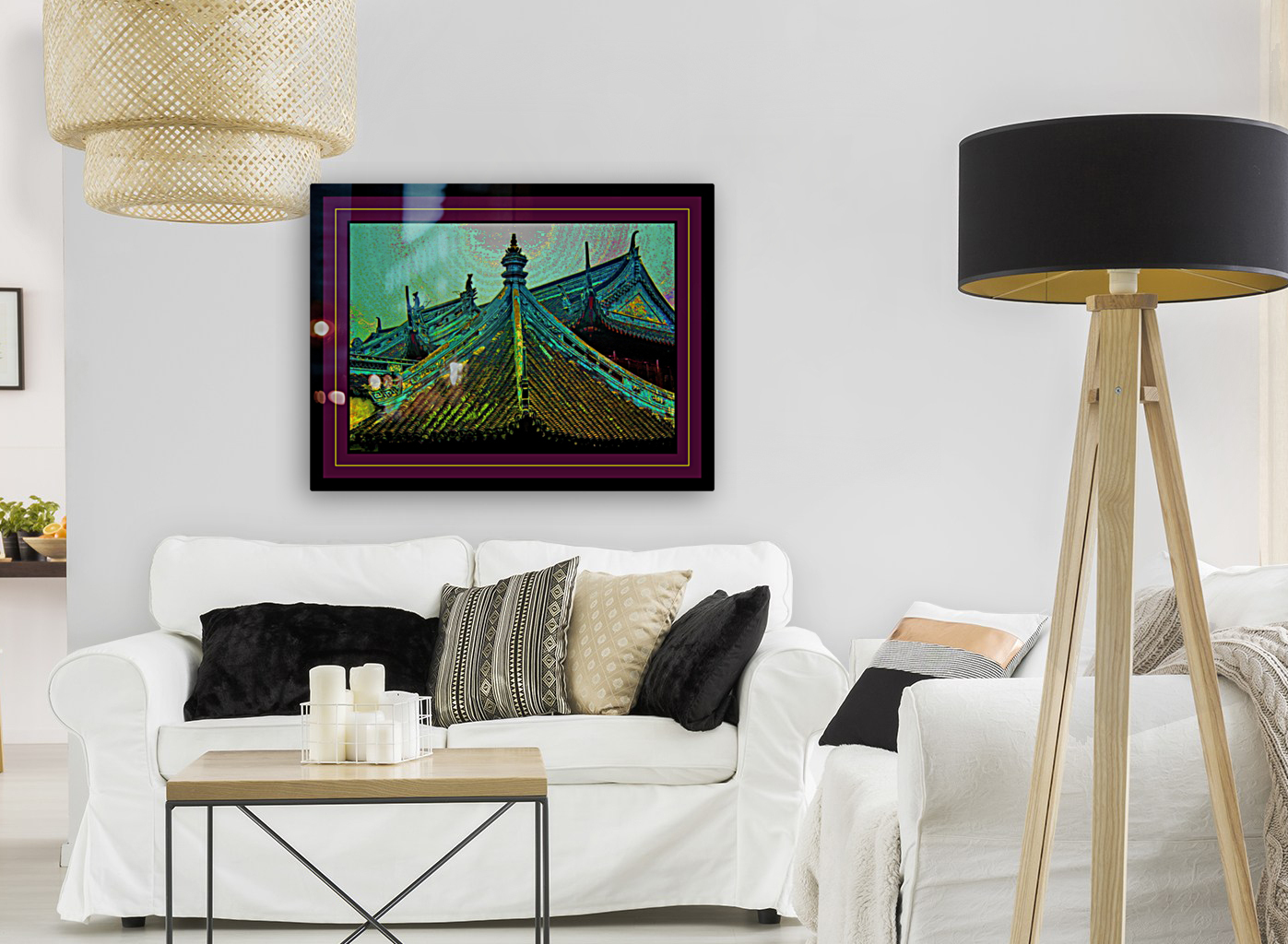 ANCIENT CHINESE ROOFTOPS Reproduction