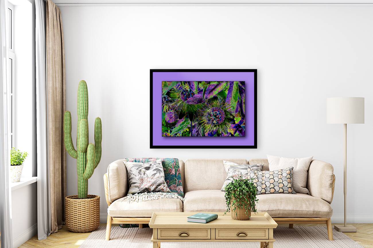 PASSION FLOWERS 002 Reproduction