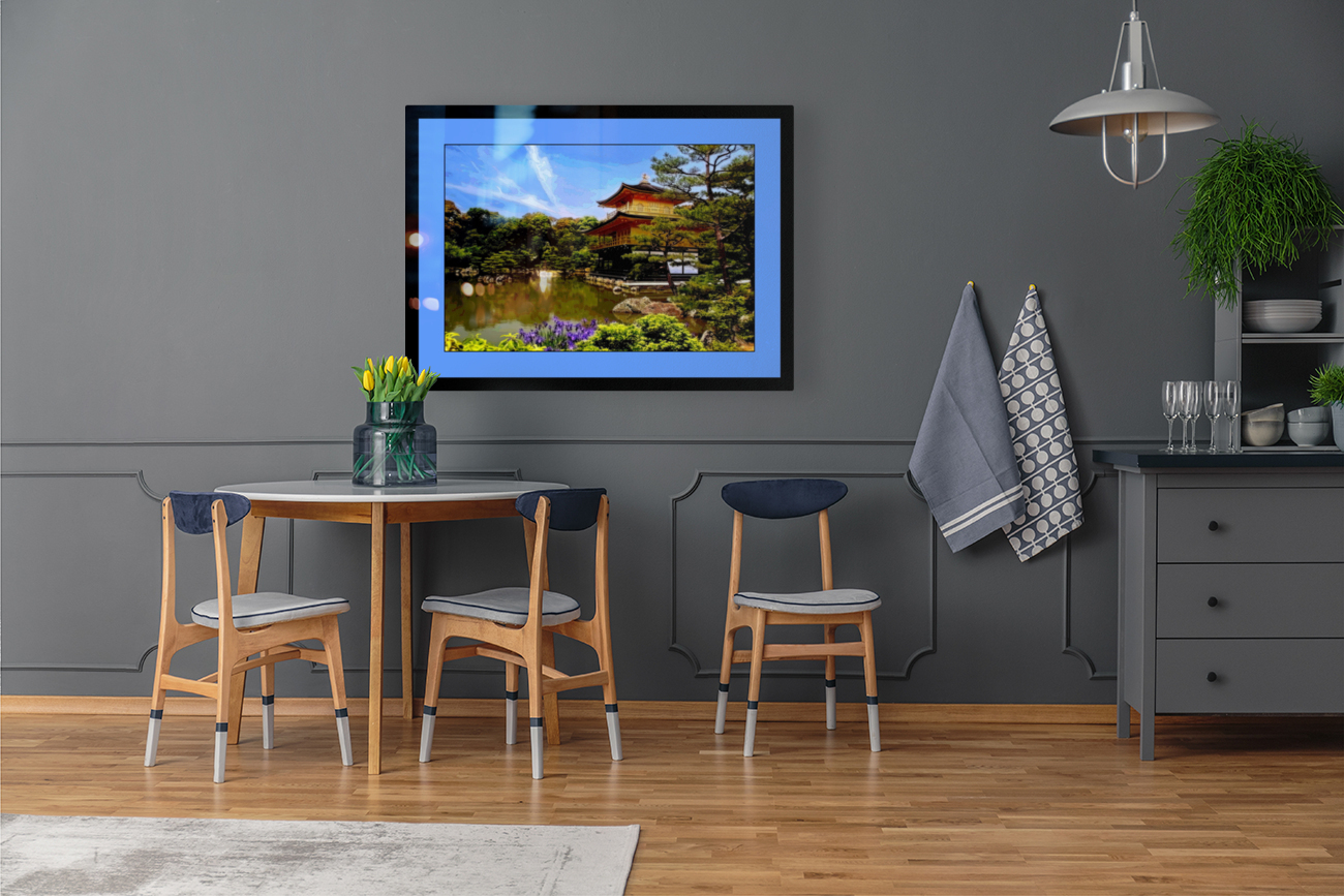 GOLDEN PAGODA IN KYOTO JAPAN A1 Reproduction