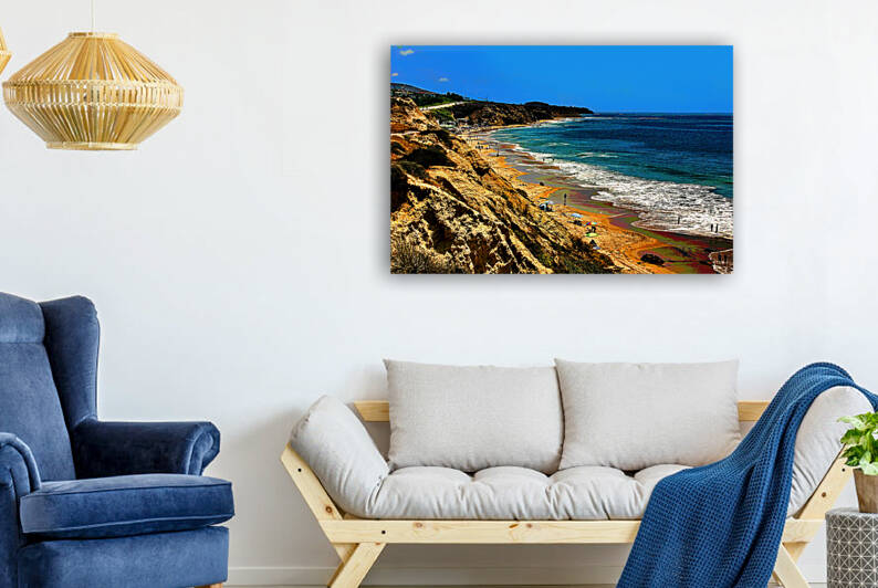 SEASCAPES COLLECTION - THE BEACH AT LAGUNA CALIFORNIA 001 by LES MAYERS 