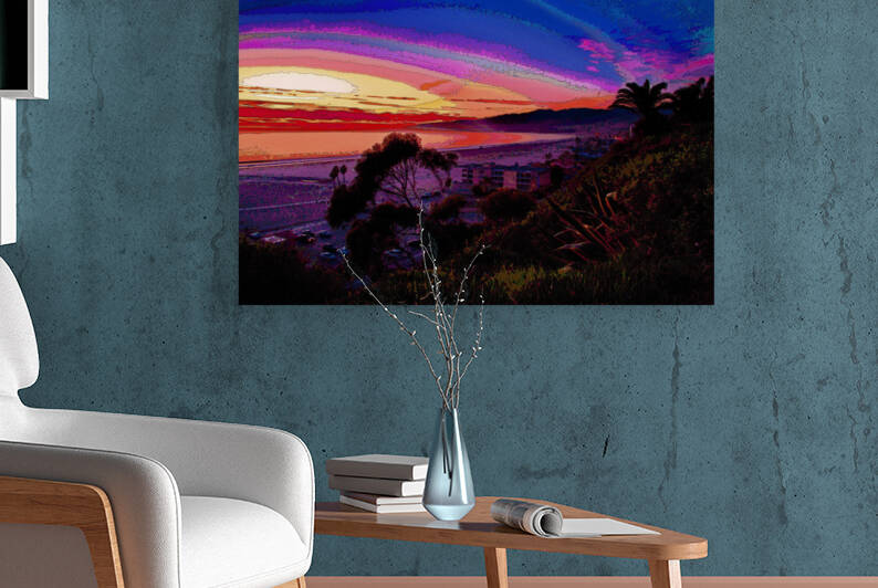 USA COLLECTION - CALIFORNIA - SANTA MONICA BAY 005 by LES MAYERS 