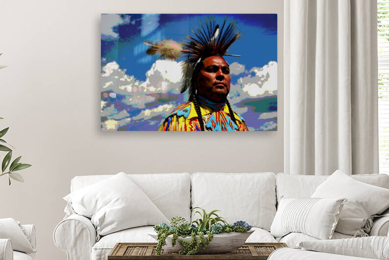 POW WOW IN TAOS NEW MEXICO - 001 by LES MAYERS 