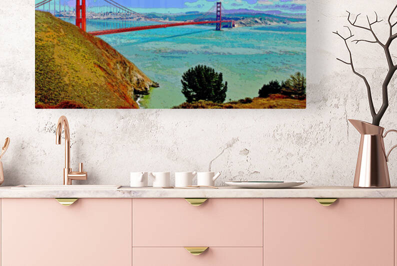 GOLDEN GATE BRIDGE  Reproduction