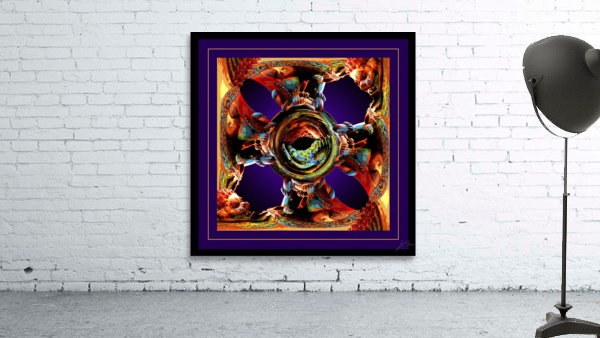 ABSTRACT GUARD LIONS  Wall Preview