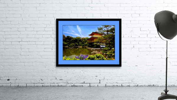 GOLDEN PAGODA IN KYOTO JAPAN A1 Wall Preview