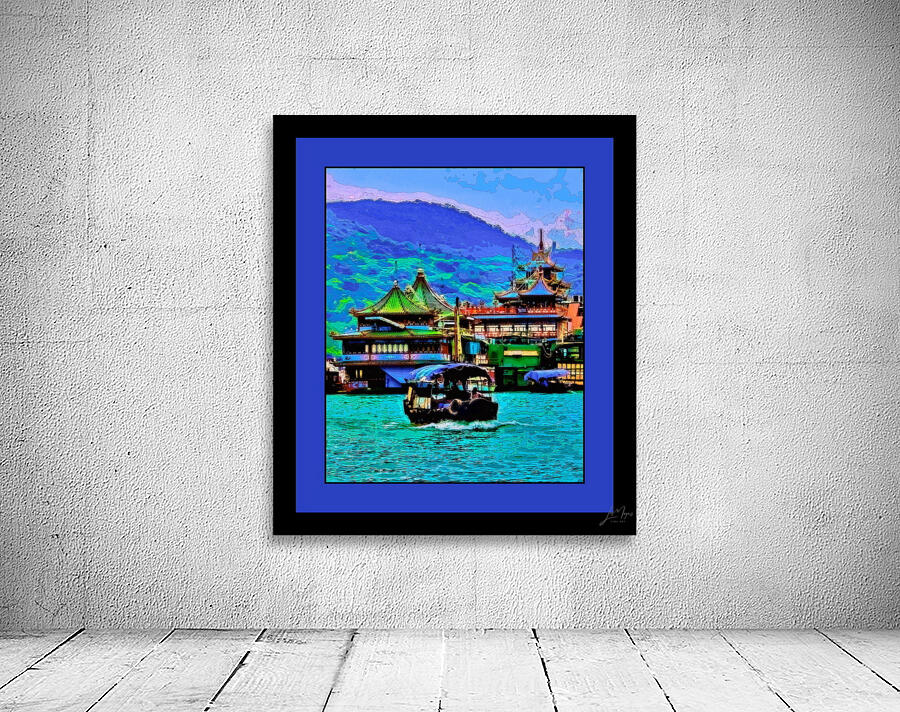 JUNK BOAT AT ABORDEEN HARBOUR   Wall Preview