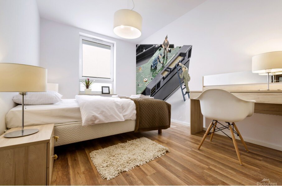 harddisk repare Mural print