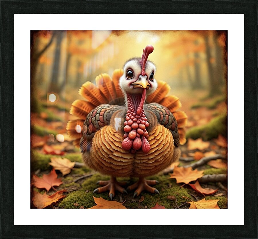 Thanksgiving Turkey  Picture Frame print