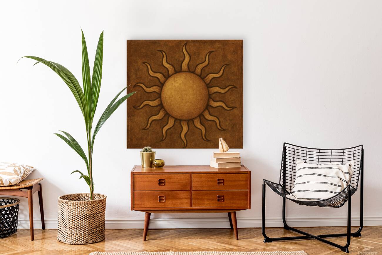 Rustic Sun Reproduction