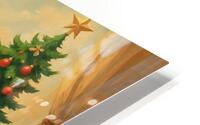 Christmas Bear HD Metal print