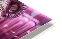 Pink Bear HD Metal print
