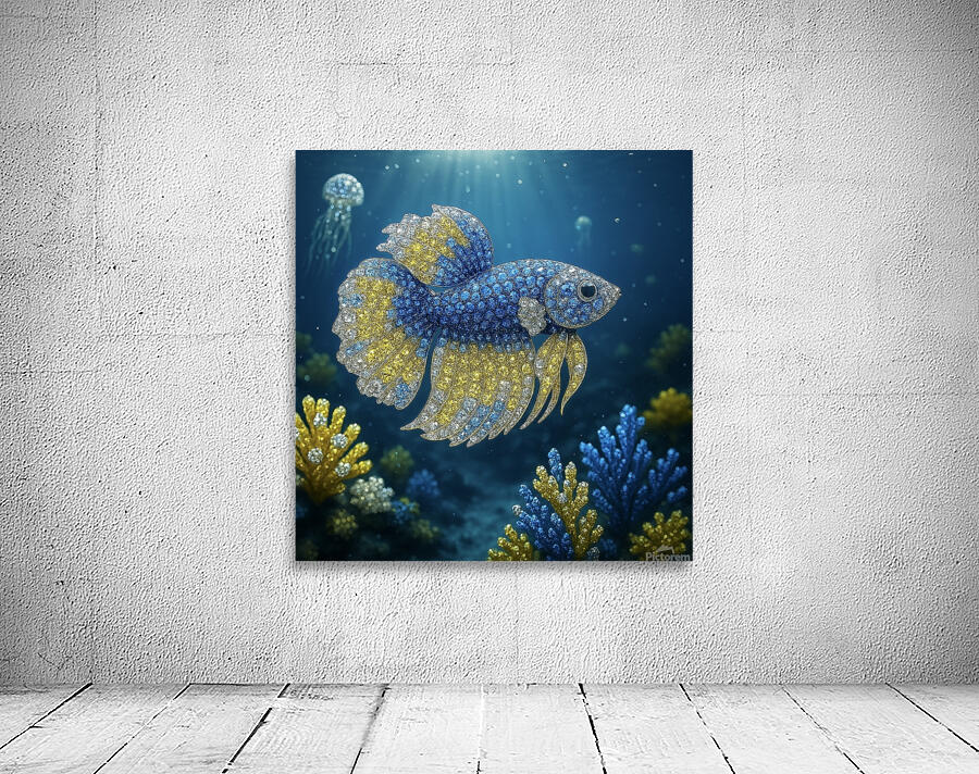 Siamese Fighting Fish Wall Preview