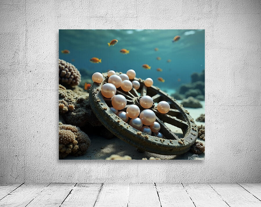 Ocean Pearls  Wall Preview