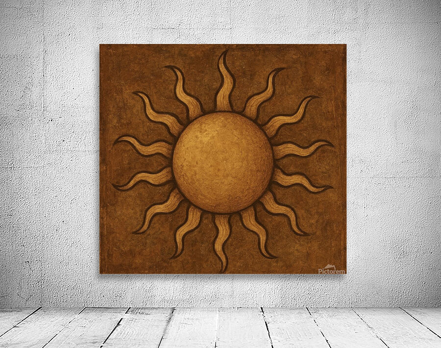Rustic Sun Wall Preview