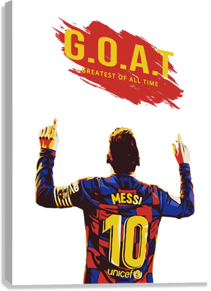 Lionel Messi 37 Canvas Print