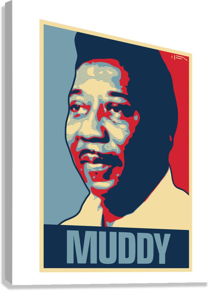 Muddy Waters 11 Canvas Print