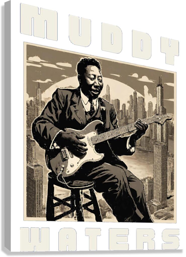 Muddy Waters 22 Canvas Print