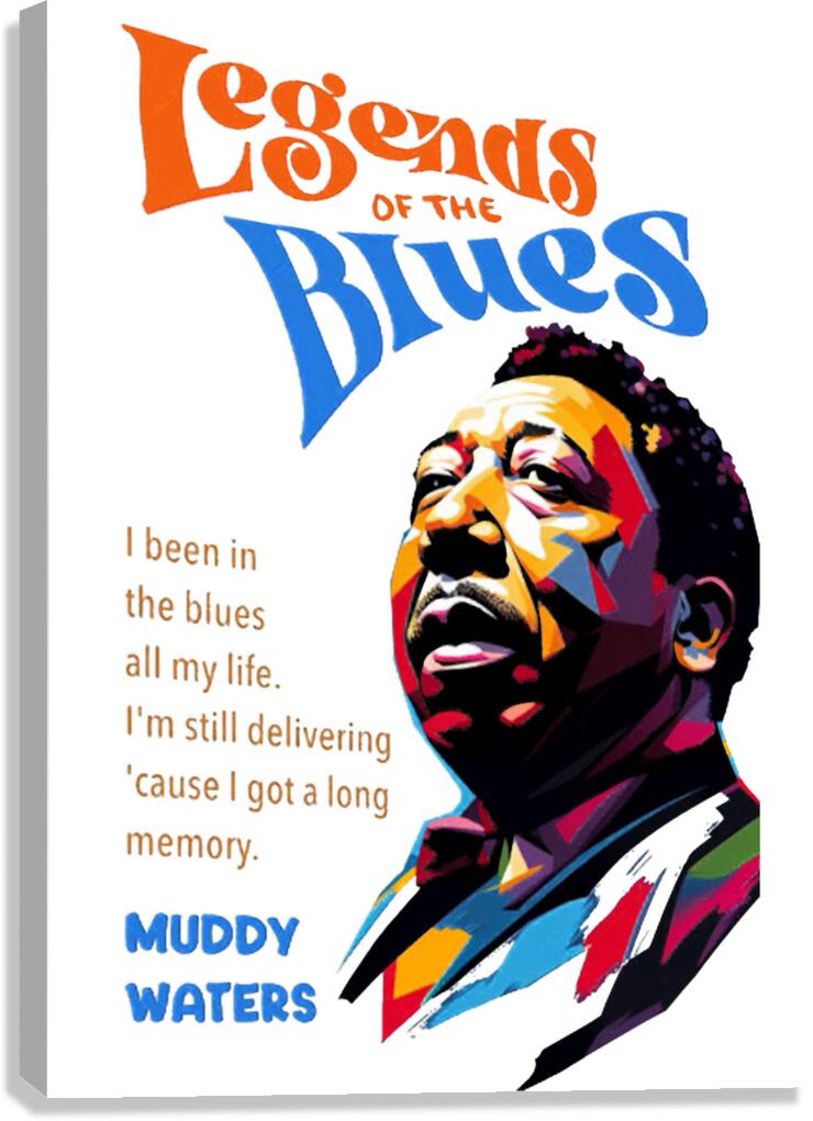Muddy Waters 48 Canvas Print