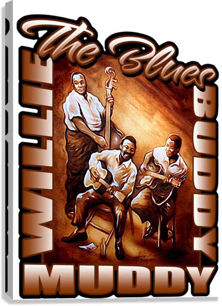 Muddy Waters 1 Canvas Print