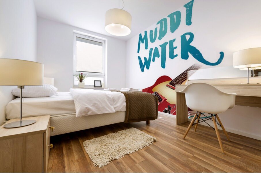 Muddy Waters 29 Mural print