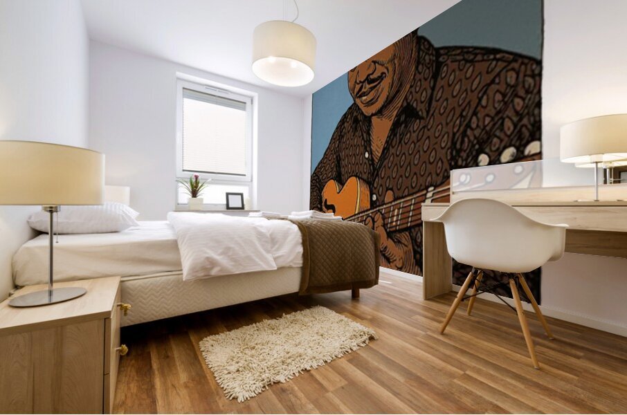 Muddy Waters 39 Mural print