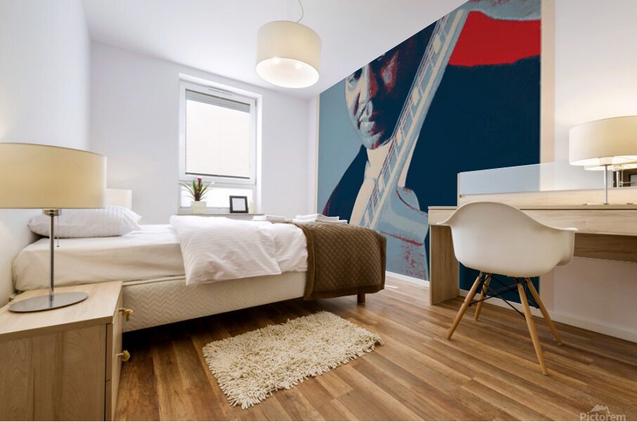 Muddy Waters 40 Mural print