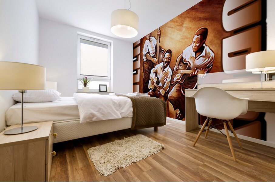 Muddy Waters 1 Mural print