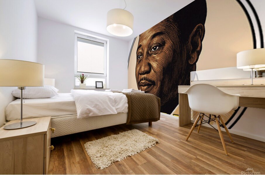 Muddy Waters 4 Mural print