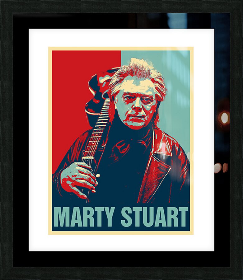 Marty Stuart 2 Picture Frame print