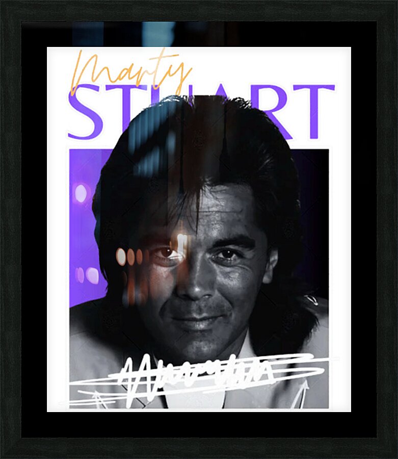 Marty Stuart 12 Picture Frame print