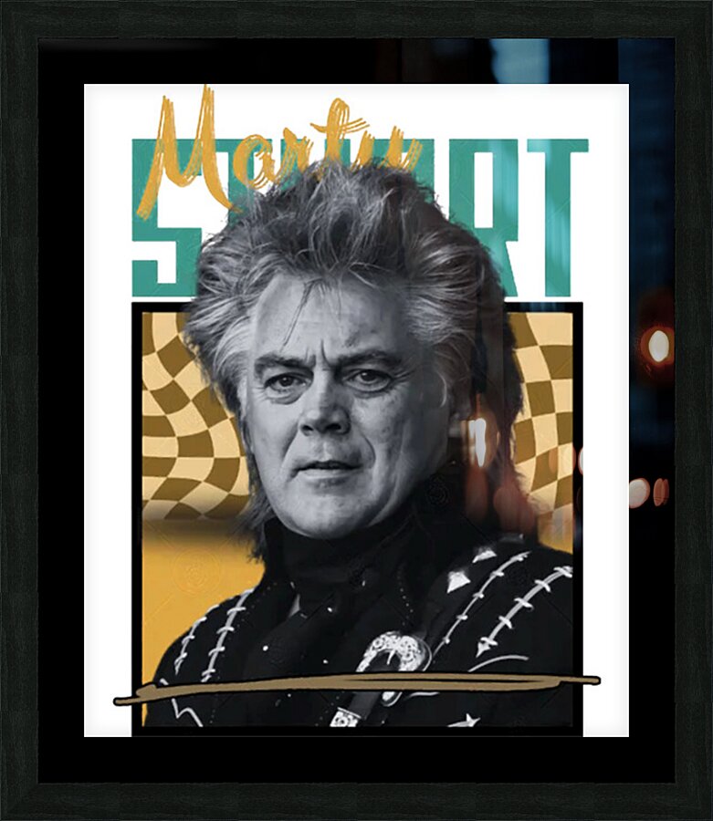 Marty Stuart 19 Picture Frame print