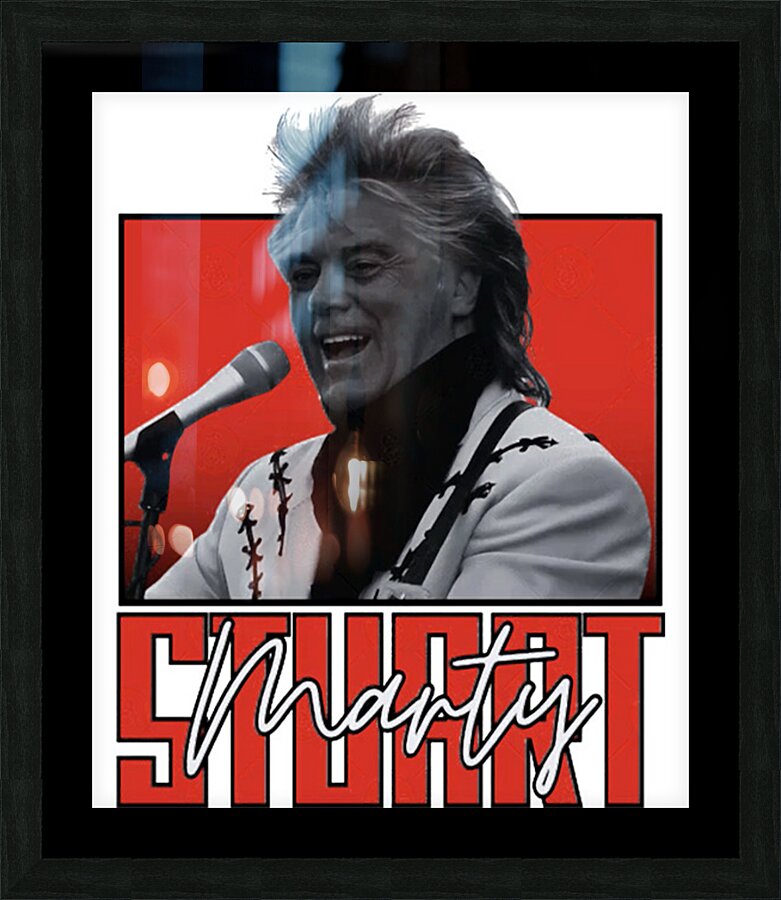 Marty Stuart 21 Picture Frame print
