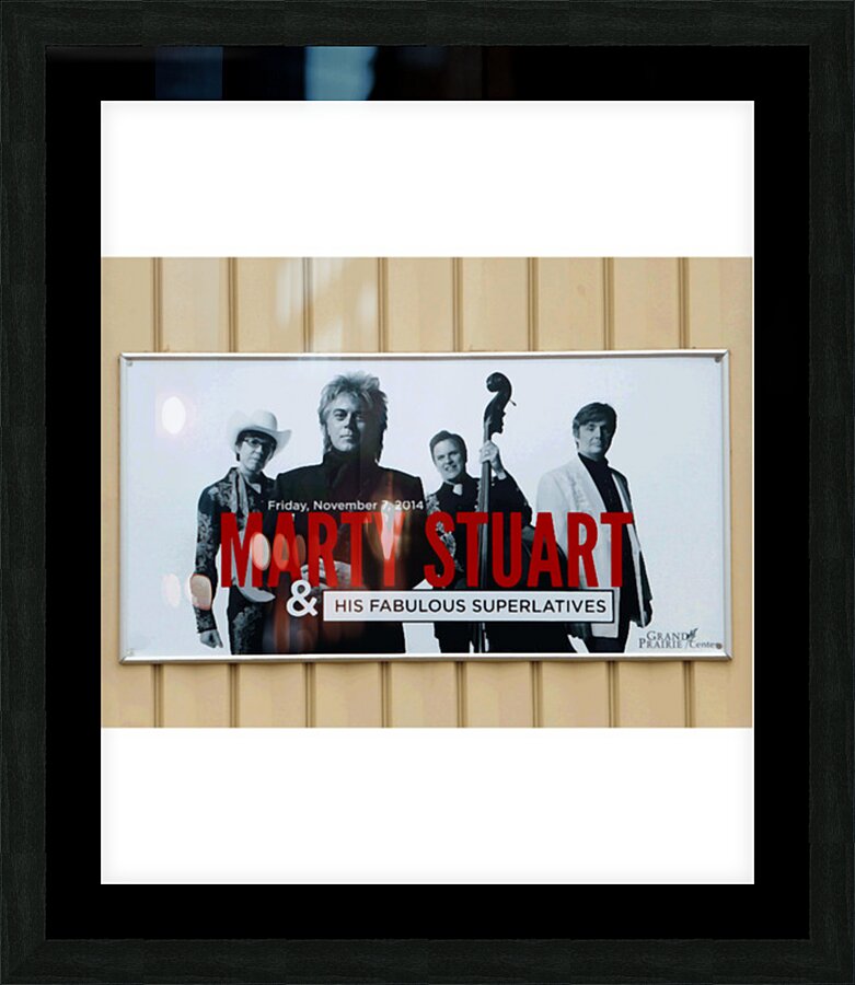 Marty Stuart 23 Picture Frame print