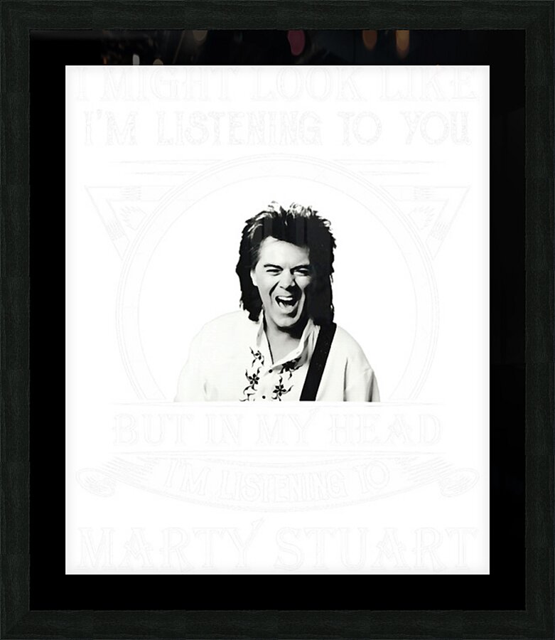 Marty Stuart 24 Picture Frame print