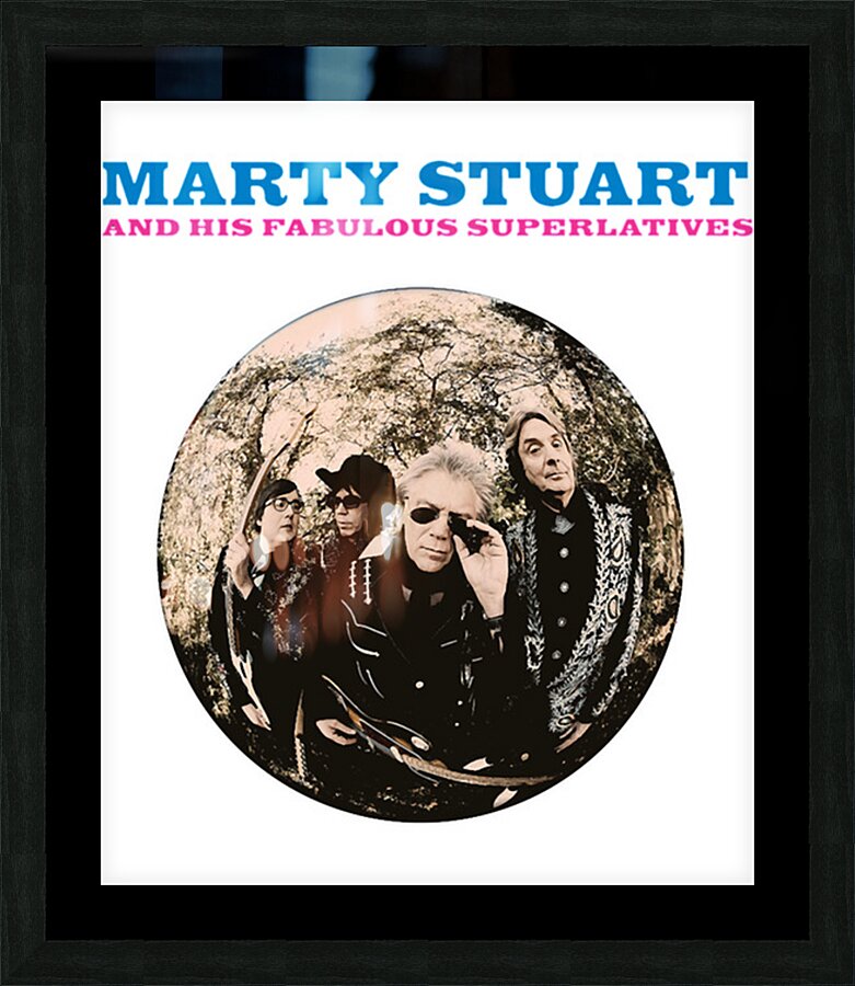 Marty Stuart 32 Picture Frame print