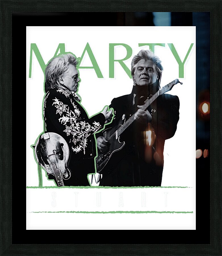 Marty Stuart 38 Picture Frame print