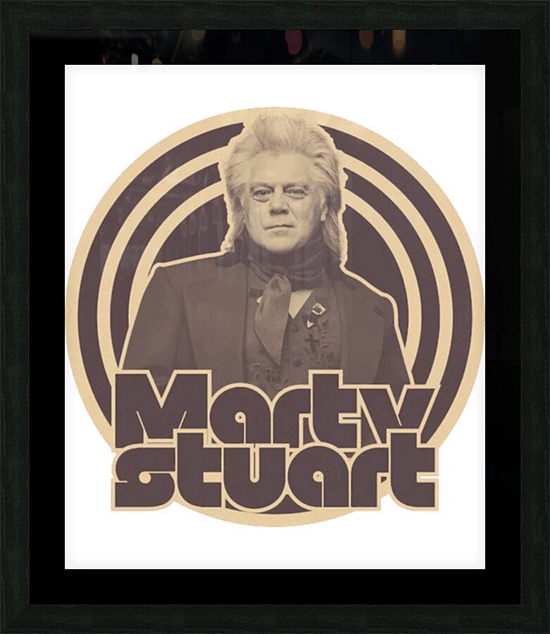 Marty Stuart 42 Picture Frame print